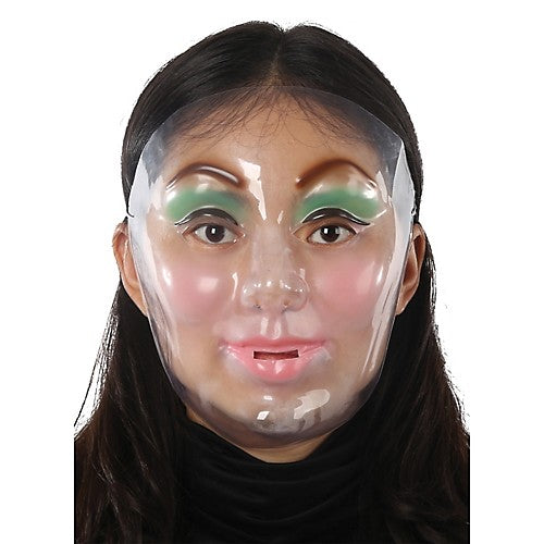 Emo Girl Plastic Mask
