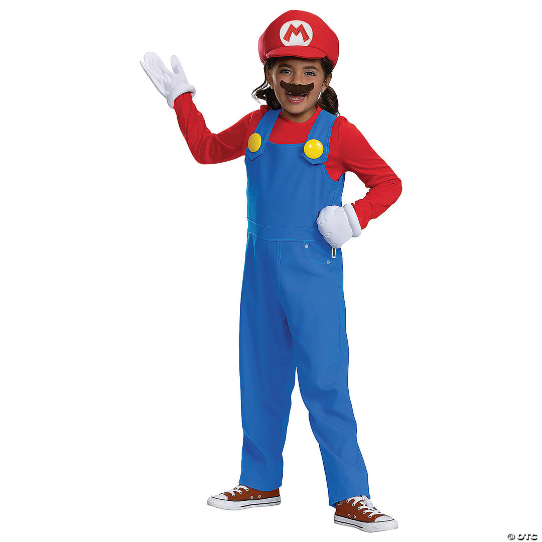 Super Mario Brothers Elevated Mario Kids Costume