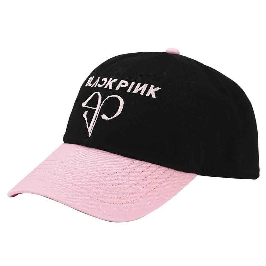 Blackpink Embroidered Logo Heart Hat - Clothing - Hats 