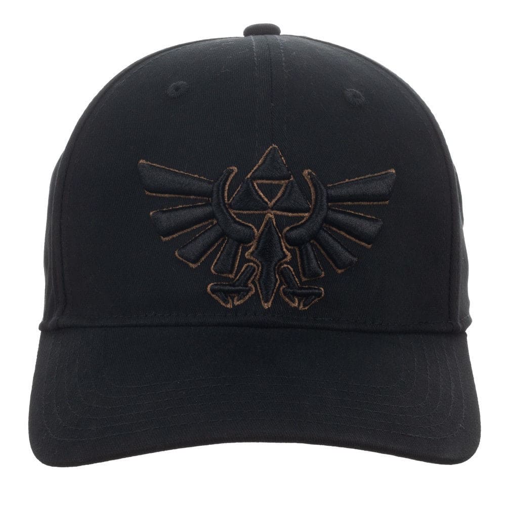 Zelda Hyrule Crest Triforce Flex Fit Hat - Clothing - Hats