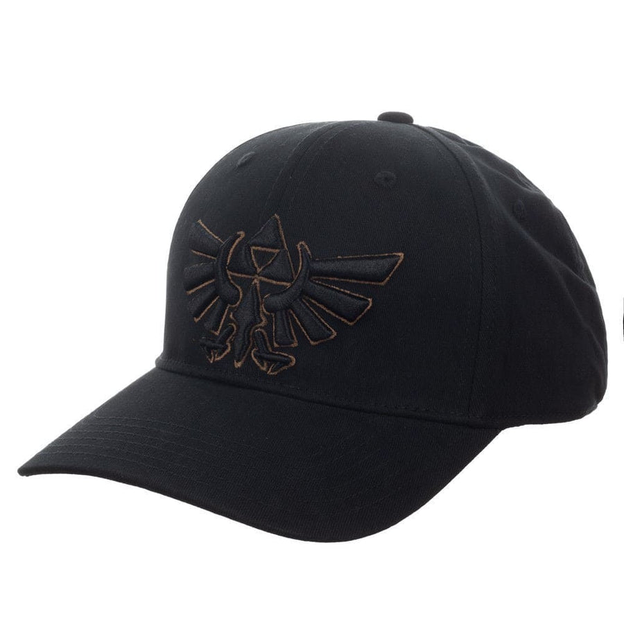 Zelda Hyrule Crest Triforce Flex Fit Hat - Clothing - Hats