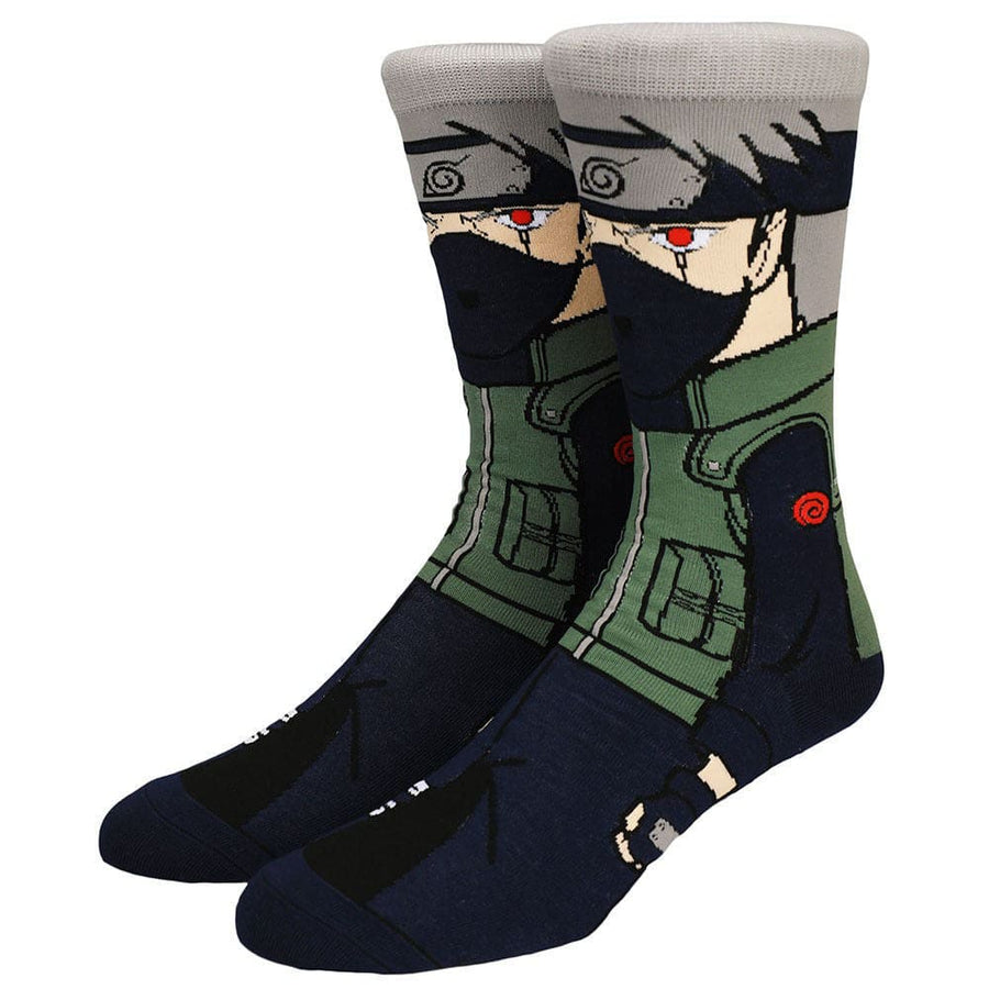 Naruto Kakashi Animigos 360 Character Socks - Socks