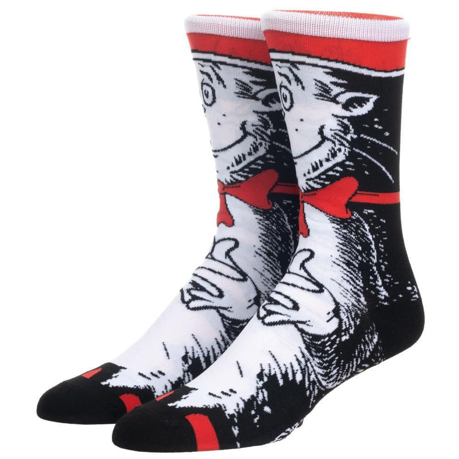 Dr. Seuss Cat In The Hat Animigos 360 Character Socks -