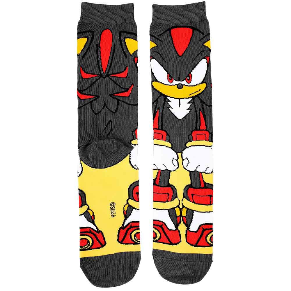 Sonic The Hedgehog Shadow Animigos 360 Character Socks - 