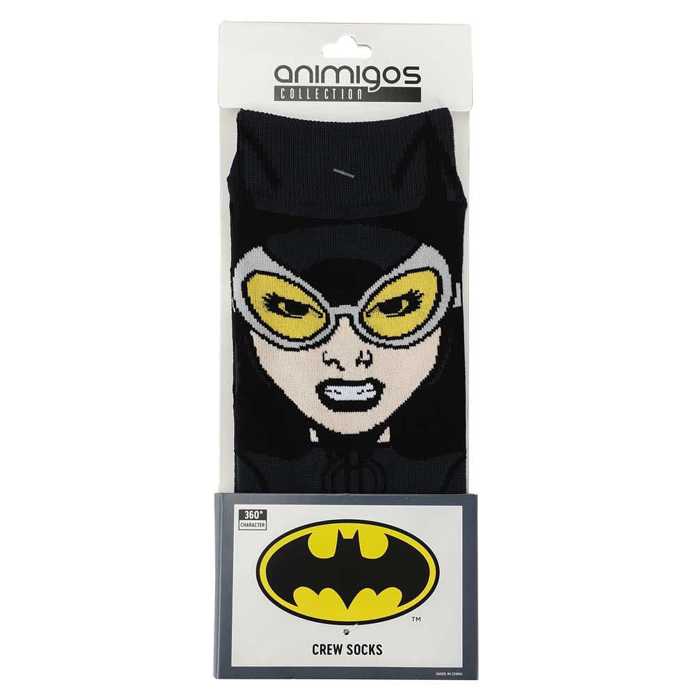 Dc Comics Catwoman Rebirth Animigos 360 Character Socks - 