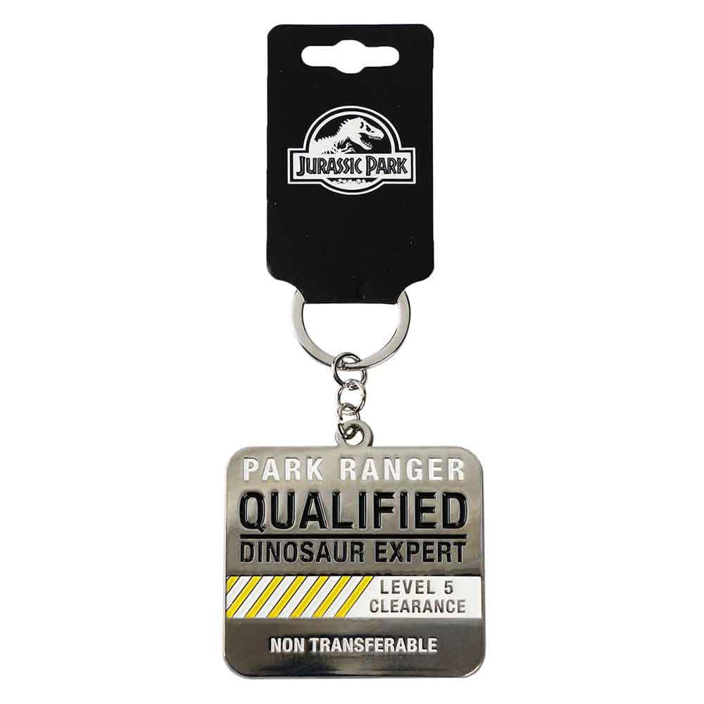 Jurassic Park Qualified Park Ranger Keychain - Keychains