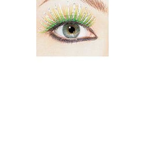 Women's Green Hologram Eyelashes