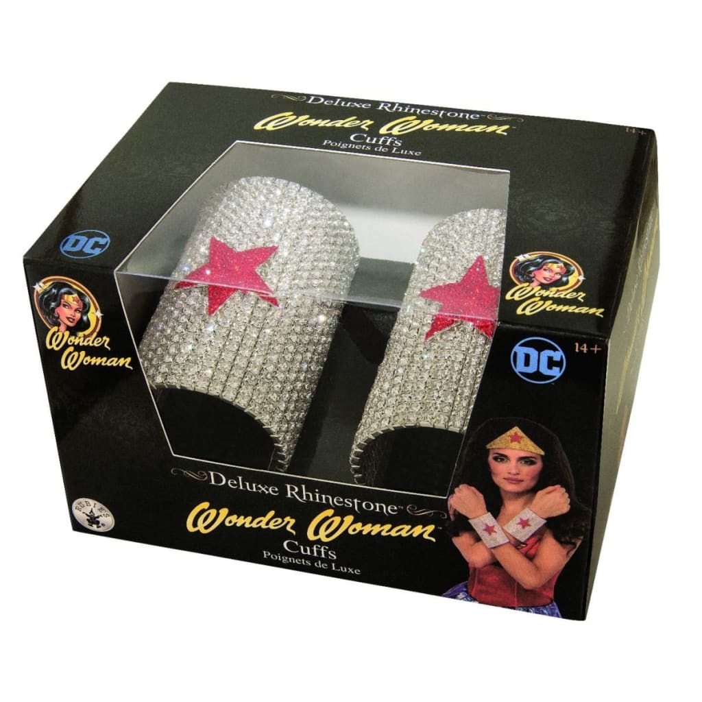 Wonder Woman Silver Cuffs