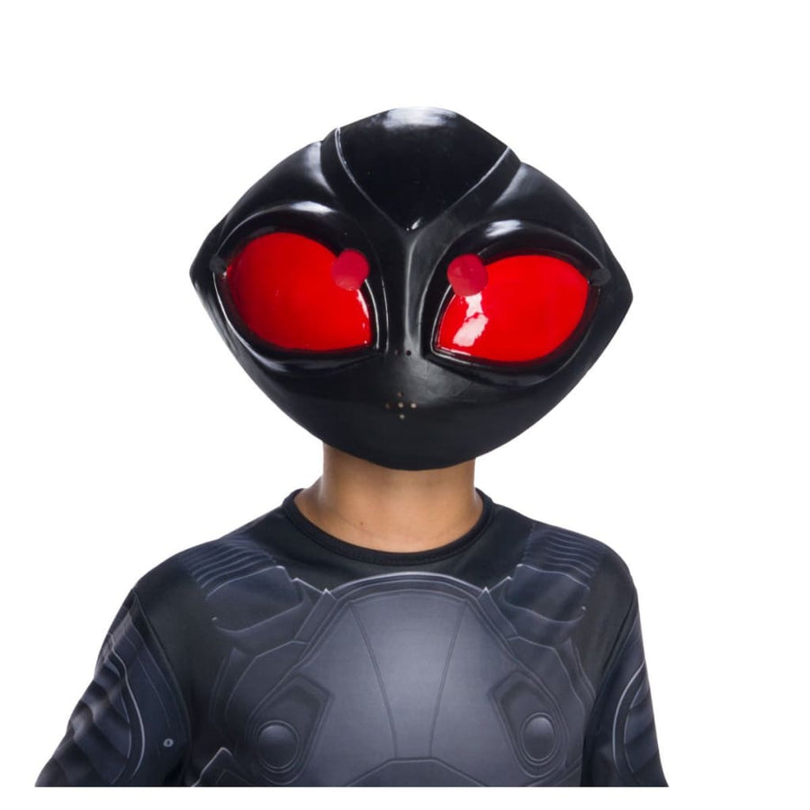 Kids Aquaman Movie Black Manta 1-2 Mask