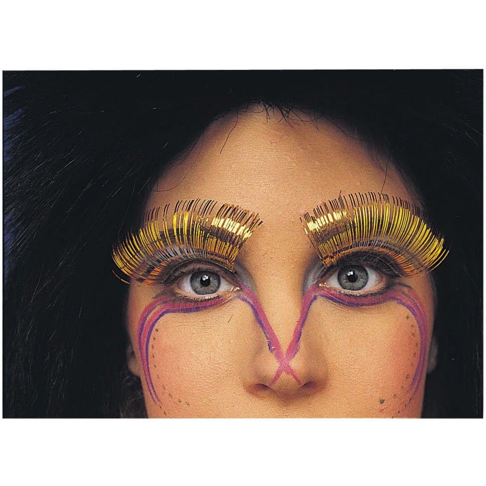 Long Metallic Eyelashes