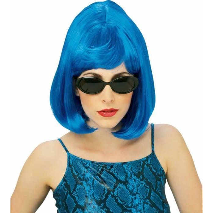 Blue Starlet Wig