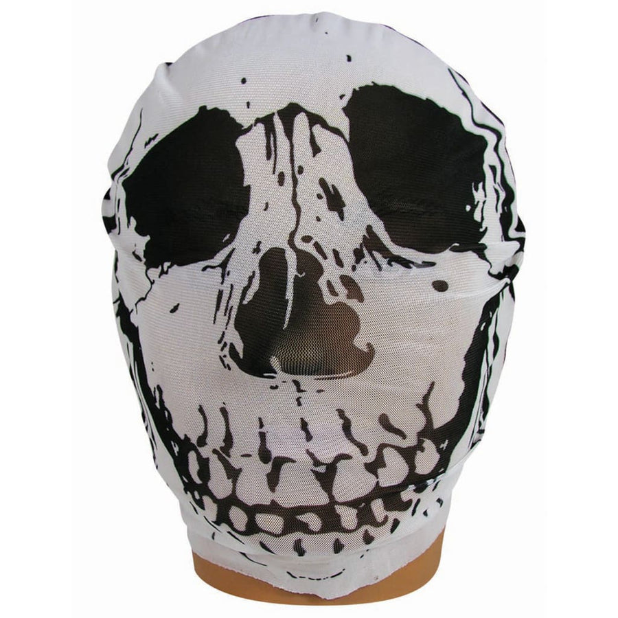 Skull Mesh Stocking Mask - Adult Costume Mask